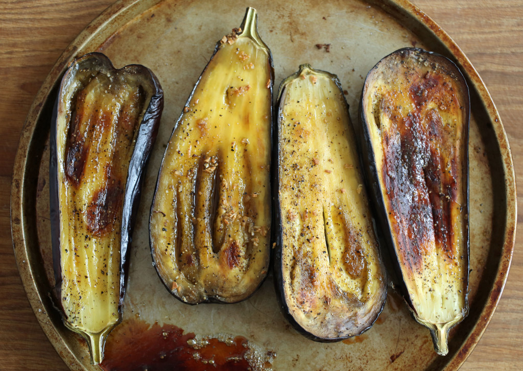 Delicious Roasted Eggplant