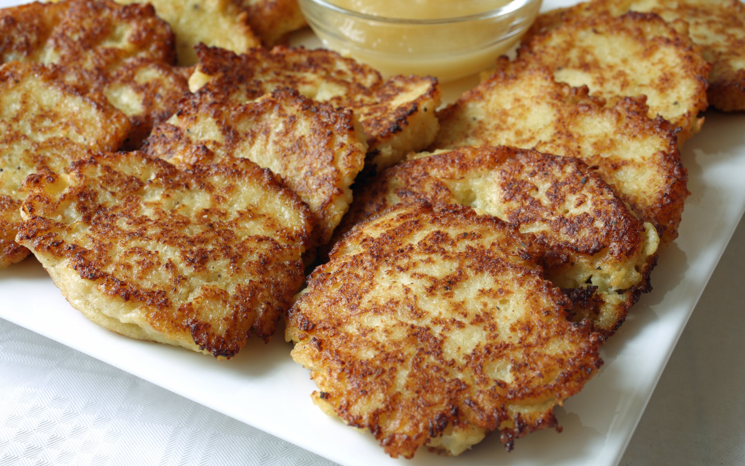 A Latkes Recipe With Cauliflower? YES and YUM!